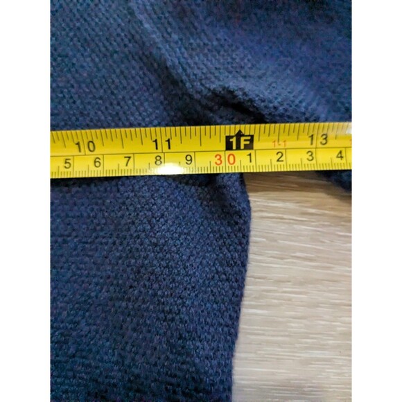 Mini Boden Navy Blue Knit Sweater Cotton Cashmere Blend Boys Size 2-3 - Picture 5 of 8